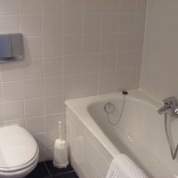 バスルームは新しめ