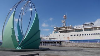 摩周丸も函館山も楽しめる穴場的な広場です