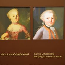 ヴォルフガングとナンネルの肖像画