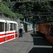 少し停車します