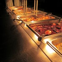 夕食ビュフェ　22.5ユーロ　スープもなくはっきり言って高い