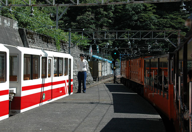 少し停車します