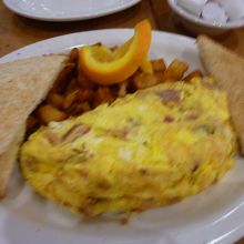 ベーコンオムレツ