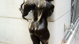 天使の像がかわいい！