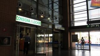 コルドバ駅にコインロッカー（Consigna）あります！