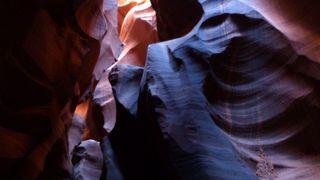 ジープでアッパーアンテロープキャニオンへ