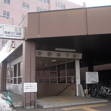 出入り口の様子