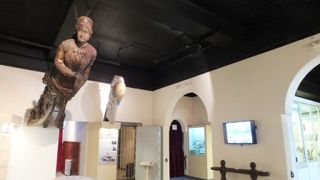 ウシュアイア港の近くです