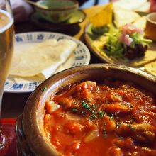 メキシコビールは塩とライムと一緒に♪