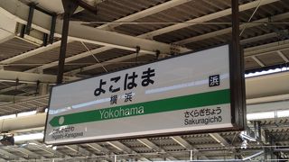 神奈川県の中心の駅