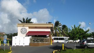 プレートランチを食べた後はアイスカプチーノ