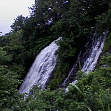 2008.07月撮影。上から見たオシンコシンの滝。