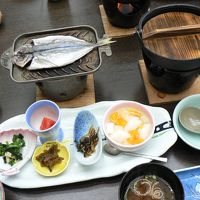 和食な感じの朝食