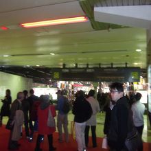 東横線ホームの利用