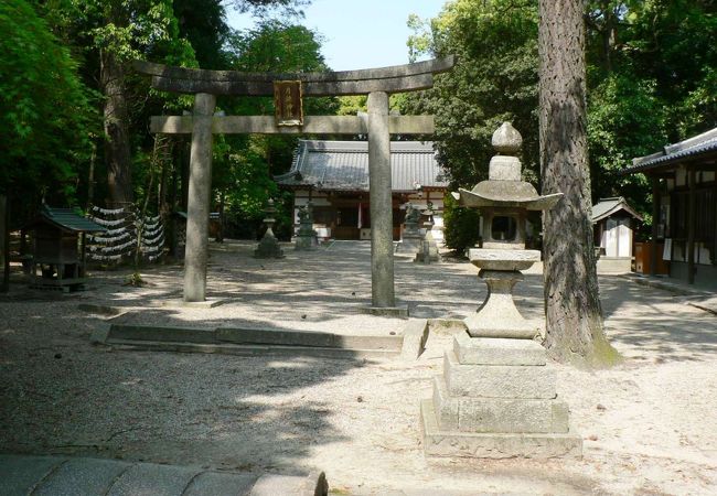 月神信仰伝説、宝生座発祥の地伝説など興味深い神社、月読神社（つきよみじんじゃ）