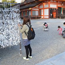 おみくじに願いをこめて