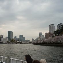 駅から淀屋橋方向