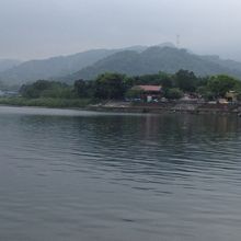 ボートからの眺め