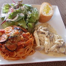 ランチプレートはこんな感じです