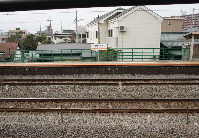 中央本線に沿ってあるのですが、これは身延線の駅