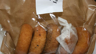 素朴なお味がいい、ドーナッツです