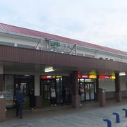 関東最東端のＪＲの駅です。