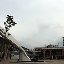 高速鉄道新竹駅と台鉄六家駅