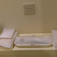 ボディータオルが化繊ではないのがステキ！