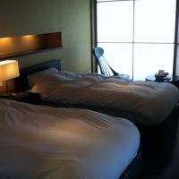 ベッドが２台、それ以外にお布団３枚くらい余裕で敷けます