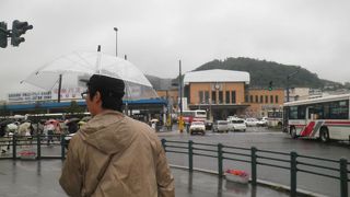 昔ながらの駅舎の面影