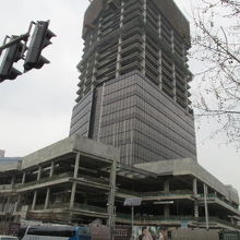 企業天地二期工事。