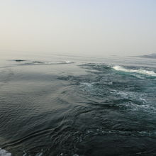 瀬戸内海と太平洋の境目の渦発生地