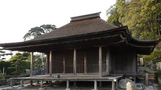 県内最古の建築物、国宝・弥陀堂