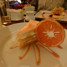 グレープフルーツケーキ