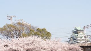 大阪城から出ている水上バスに乗って・・・