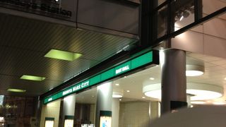 駅ビルのショッピングモール