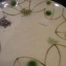 お塩複数あるのがいいです