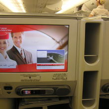 エミレーツ航空A380（ビジネスクラス）