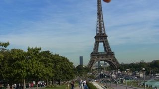 エッフェル塔はここから
