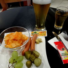 フランクフルトのラウンジは種類が少ない