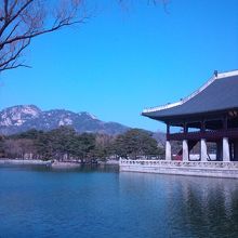 空が澄んでいてキレイでした