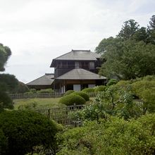 偕楽園にある風流な建物