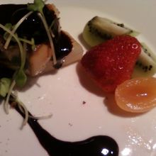 フォワグラもおいしかったです。