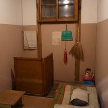 移築された札幌刑務所の独居房
