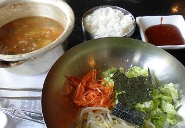 長白山韓国料理 (武川総店)