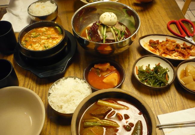 おいしい韓国料理屋さん