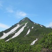 登山しても北海道屈指の美しい山です