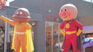 アンパンマンは子供の人気者