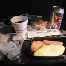 ２居目の機内食