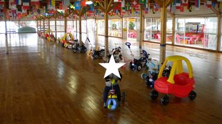 幼児向けの遊園地